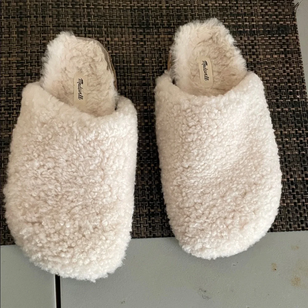 Madewell The Layne Clog Mule in Shearling - Picture 4 of 8